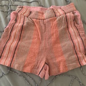 dRA Pink Stripe Shorts
